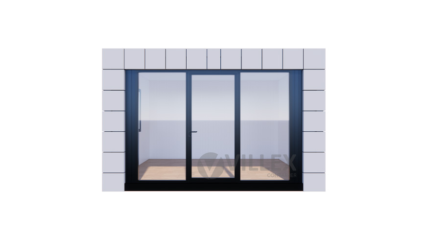 Villex Mini Glas & Block-Line Grey 4.0