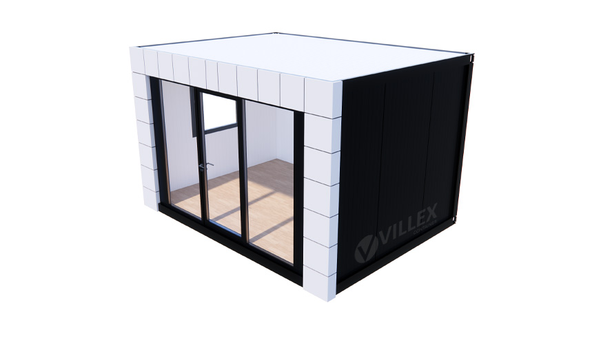 Villex Mini Glas & Block-Line Grey 4.0