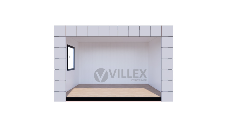Villex Mini Glas & Block-Line Grey 4.0