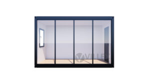 Villex Mini Glas Cube Nero 1.0