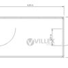 Villex Mini Glas Cube Nero 1.0