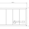 Villex Mini Glas Cube Nero 1.0