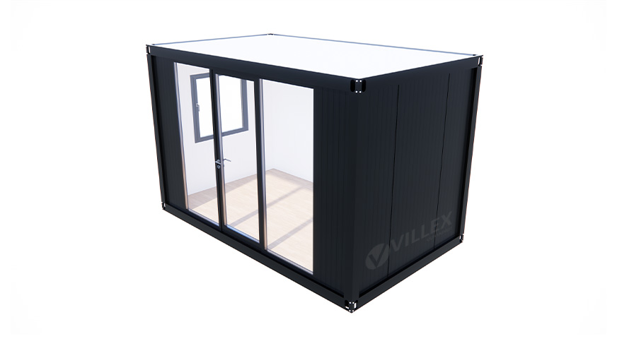 Villex Mini Glas Cube Nero 2.0