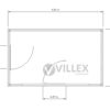 Villex Mini Glas Cube Nero 2.0
