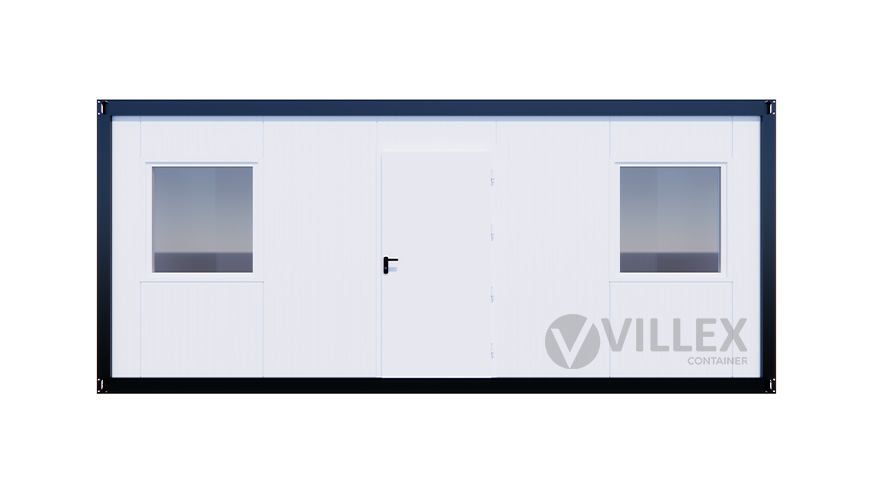 Bürocontainer Villex Big Cube Blanc 1.0