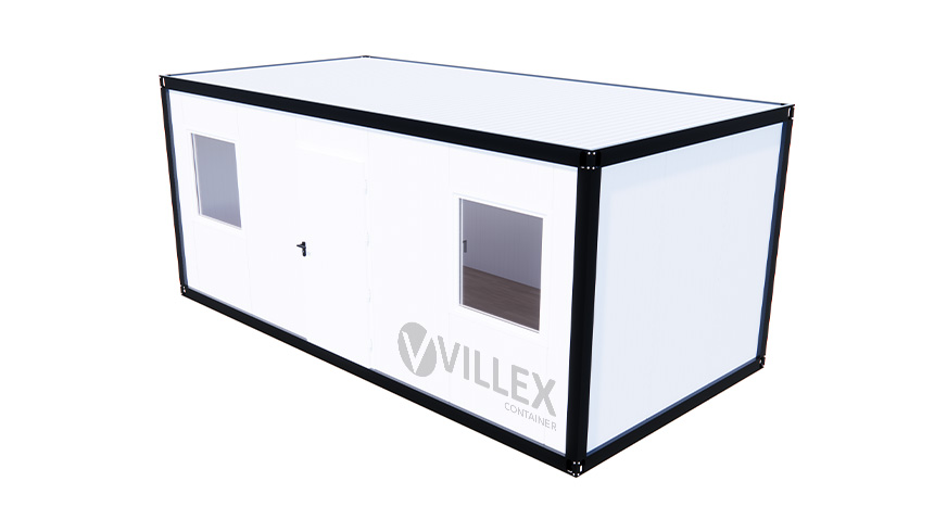 Bürocontainer Villex Big Cube Blanc 1.0