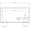 Bürocontainer Villex Big Cube Blanc 2.0