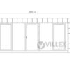 Bürocontainer Villex Big Cube Block Line Black 1.0
