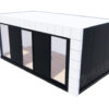 Bürocontainer Villex Big Cube Block Line Grey 1.0