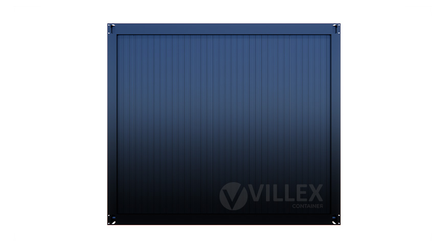 BürocontainerVillex Big Cube Long Doppio Nero 1.0