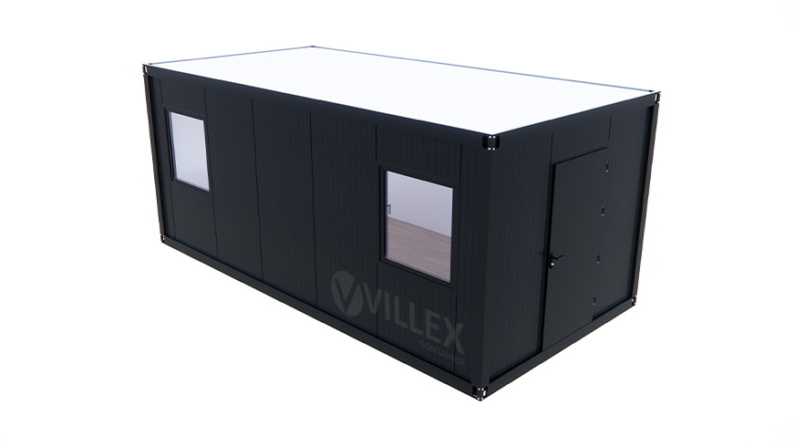 Bürocontainer Villex Big Cube Nero 2.0