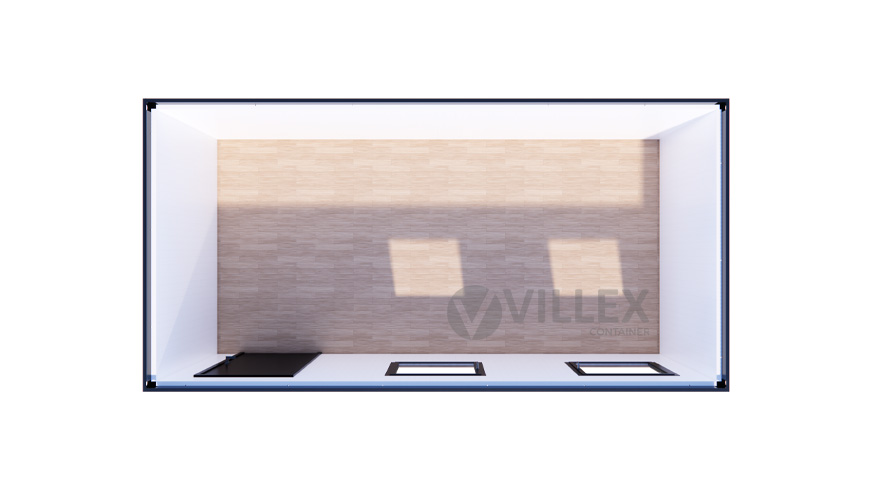 Bürocontainer Villex Big Cube Nero 3.0