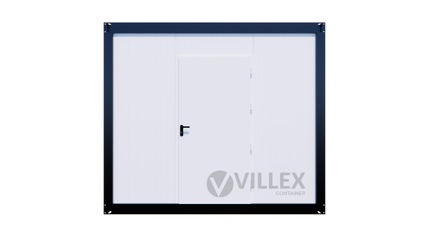 Bürocontainer Villex Big Cube Short Doppio Blanc 1.0