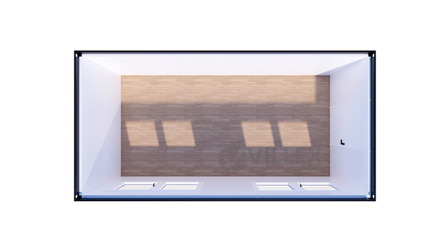 Bürocontainer Villex Big Cube Short Doppio Blanc 1.0