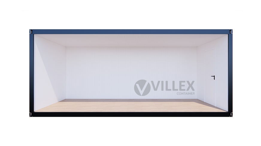 Bürocontainer Villex Big Cube Short Doppio Blanc 1.0