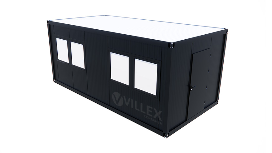 Bürocontainer-Villex-Big-Cube-Short-Doppio-Nero-1.0-10 Bürocontainer Villex Big Cube Short Doppio Nero 1.0