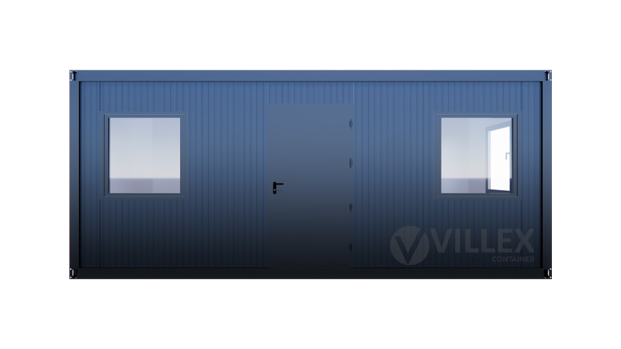 Bürocontainer Villex Big Plus Cube Nero 1.0