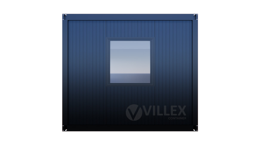 Bürocontainer Villex Big Plus Cube Nero 1.0
