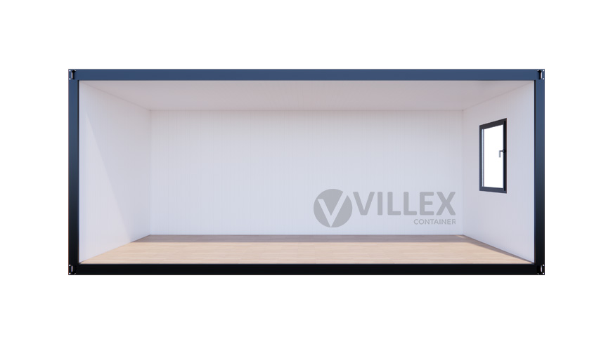 Bürocontainer Villex Big Plus Cube Nero 1.0
