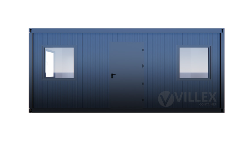 Bürocontainer Villex Big Plus Cube Nero 2.0