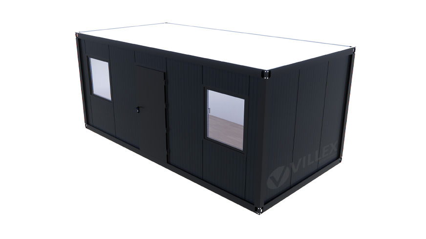 Bürocontainer Villex Big Plus Cube Nero 2.0