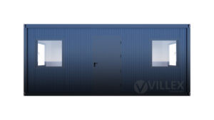 Bürocontainer Villex Big Plus Cube Nero 3.0