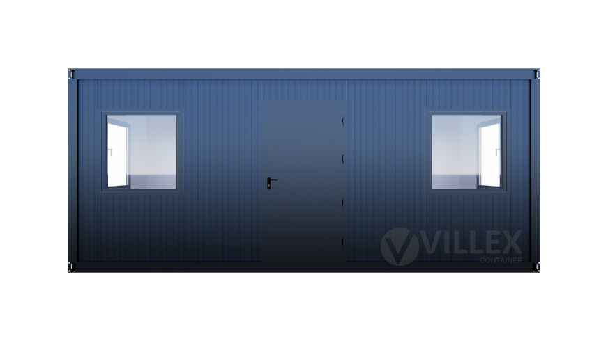 Bürocontainer Villex Big Plus Cube Nero 3.0