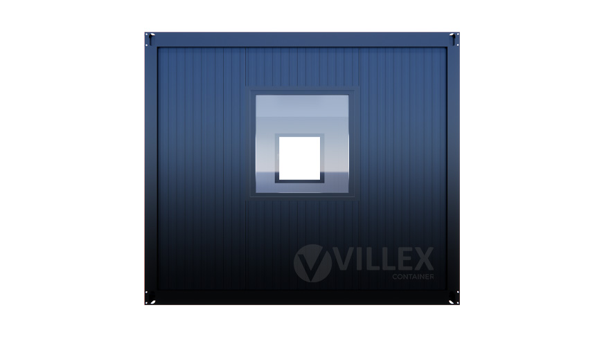 Bürocontainer Villex Big Plus Cube Nero 3.0