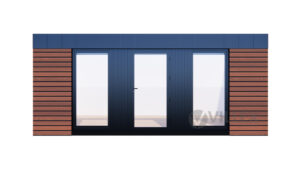 Bürocontainer Villex Big Wood Pavillon 1.0