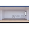 Bürocontainer Villex Doppio Big Cube Doppio Fenster Nero 1.0