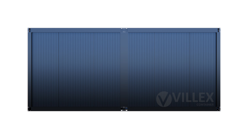 Bürocontainer Villex Doppio Big Cube Nero 2.0