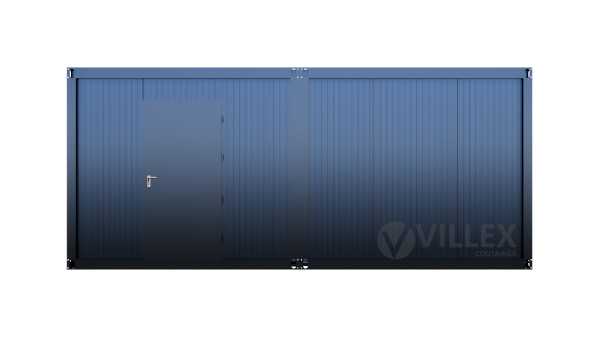 Bürocontainer Villex Doppio Big Cube Nero 2.0