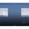 Bürocontainer Villex Doppio Standard Cube Nero 1.0
