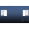 Bürocontainer-Villex-Doppio-Standard-Glas-Cube-Nero-1.0-3 Bürocontainer Villex Doppio Standard Glas Cube Nero 1.0