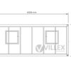 Bürocontainer-Villex-Doppio-Standard-Glas-Cube-Nero-1.0-9 Bürocontainer Villex Doppio Standard Glas Cube Nero 1.0