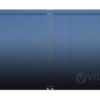 Bürocontainer Villex Doppio Standard Glas Cube Nero 2.0