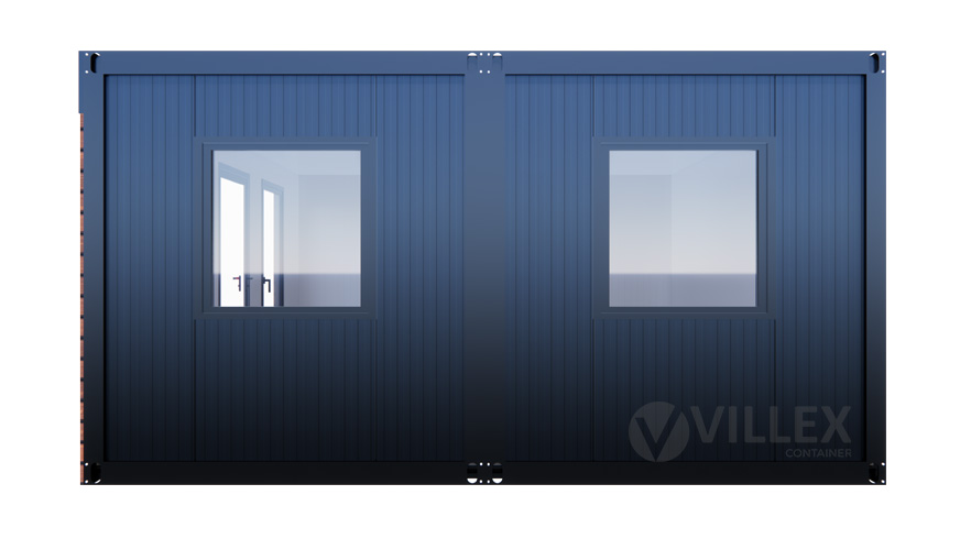Bürocontainer-Villex-Doppio-Standard-Wood-Pavillon-1.0-2 Bürocontainer Villex Doppio Standard Wood Pavillon 1.0