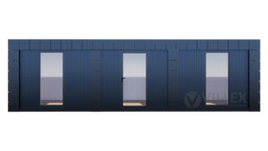 Bürocontainer Villex Giant Block-Line Black 1.0