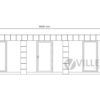 Bürocontainer Villex Giant Block-Line Grey 1.0