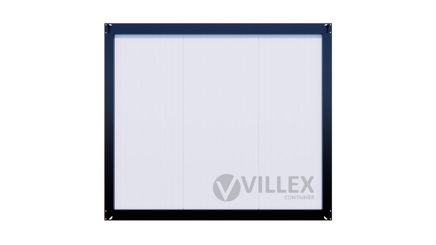 Bürocontainer Villex Giant Cube Long Doppio Blanc 1.0