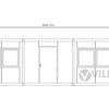Bürocontainer Villex Giant Cube Long Doppio Blanc 1.0