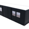 Bürocontainer Villex Giant Cube Long Doppio Nero 1.0