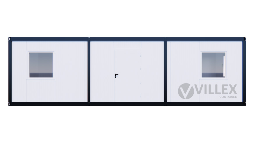 Bürocontainer Villex Giant Plus Cube Blanc 4.0