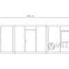 Bürocontainer Villex Giant Plus Cube Blanc 4.0