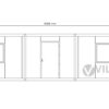 Bürocontainer Villex Giant Plus Cube Nero 1.0