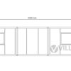 Bürocontainer Villex Giant Plus Cube Nero 2.0