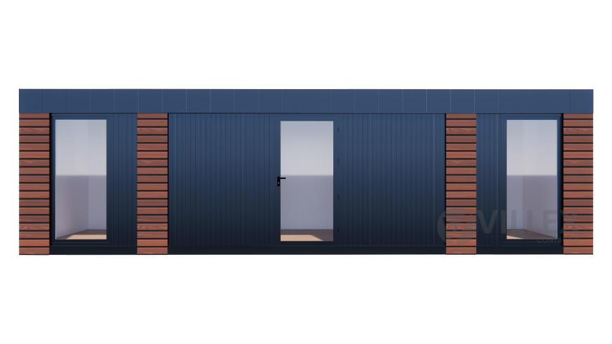 Bürocontainer Villex Giant Wood Pavillon 1.0