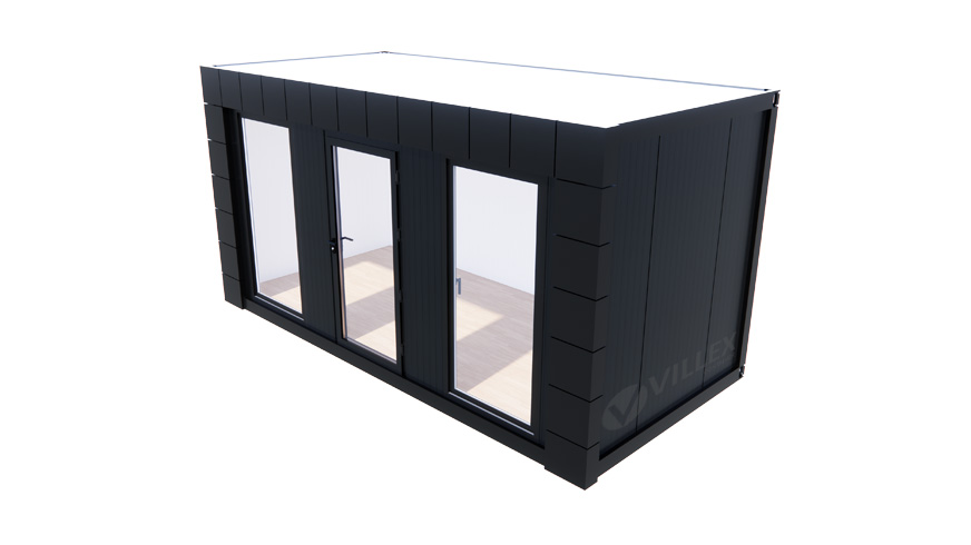 Bürocontainer-Villex-Medium-Block-Line-Black-1.0-10 Bürocontainer Villex Medium Block-Line Black 1.0