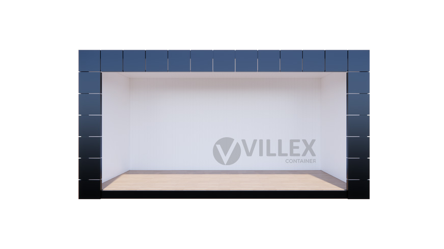 Bürocontainer-Villex-Medium-Block-Line-Black-1.0-7 Bürocontainer Villex Medium Block-Line Black 1.0