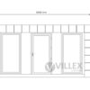 Bürocontainer-Villex-Medium-Block-Line-Black-1.0-9 Bürocontainer Villex Medium Block-Line Black 1.0
